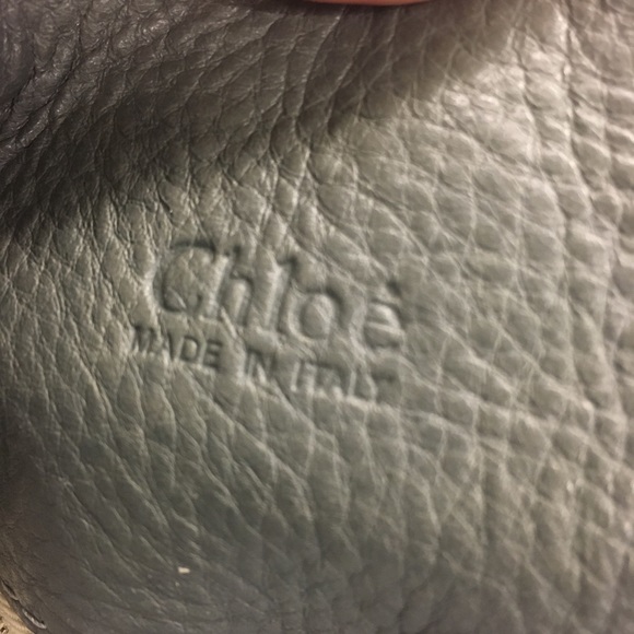 Auth Chloe Paddington Grey leather bag - Picture 5 of 8